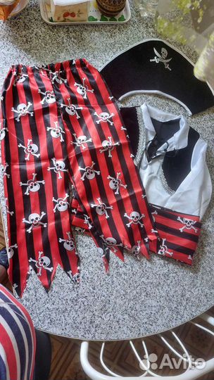 Костюм пирата карнавальный 104