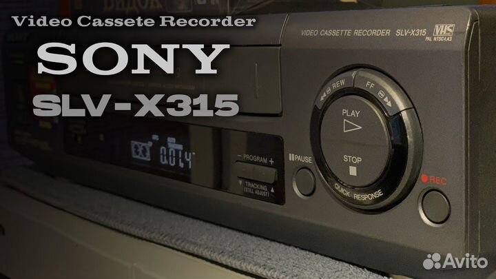 Видеомагнитофон sony slv-x315, JVC