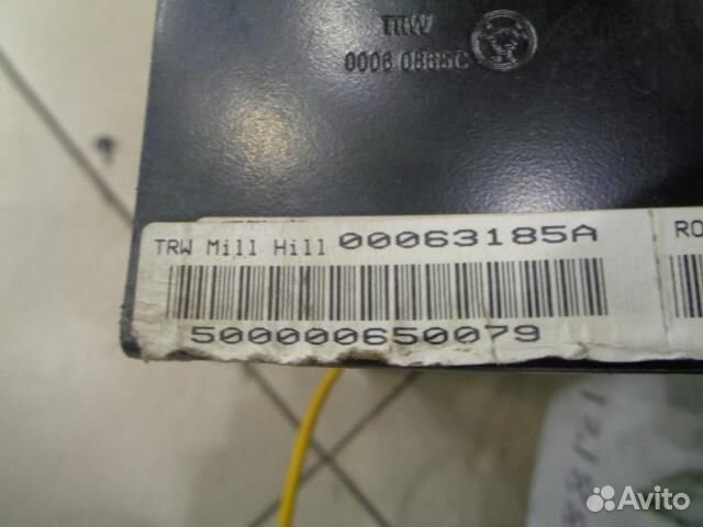 Подушка безопасности пассажирская в торпедо Land