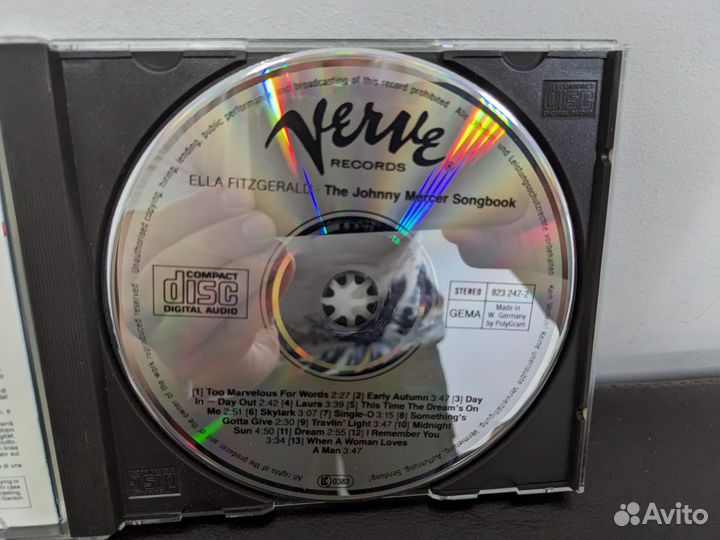 Ella Fitzgerald The Johnny Mercer Songbook CD