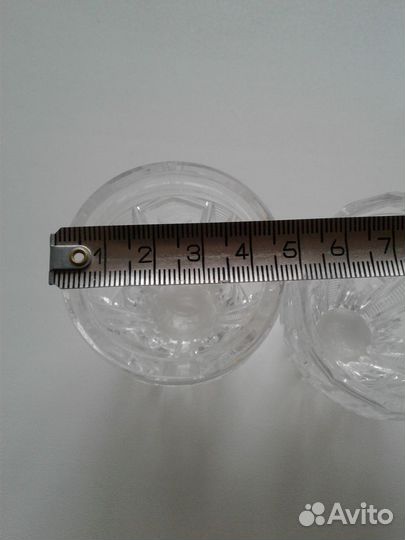 Хрустальные стопки времен СССР