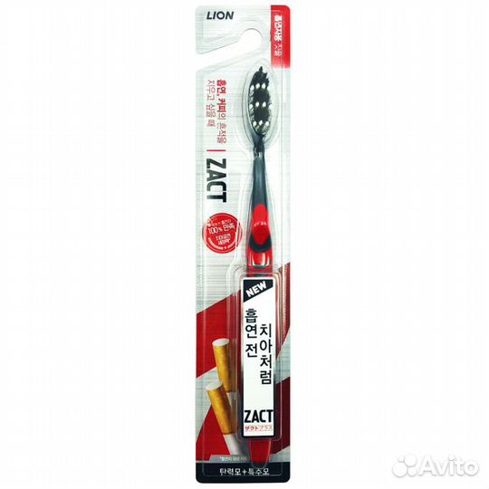 Щетка зубная lion Zact для отбеливания зубов средняя