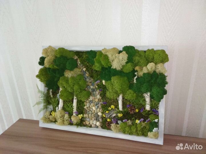 Картина из природного материала