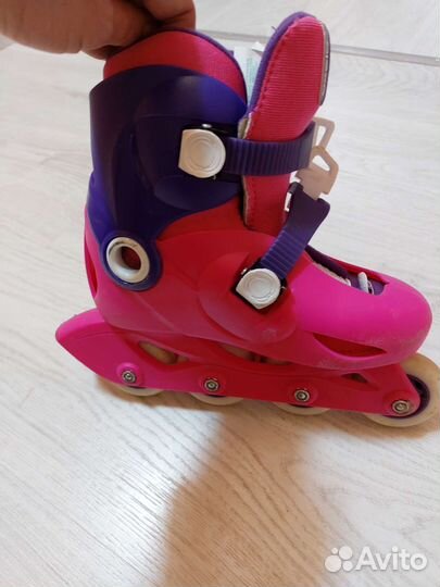 Роликовые коньки детские с защитой