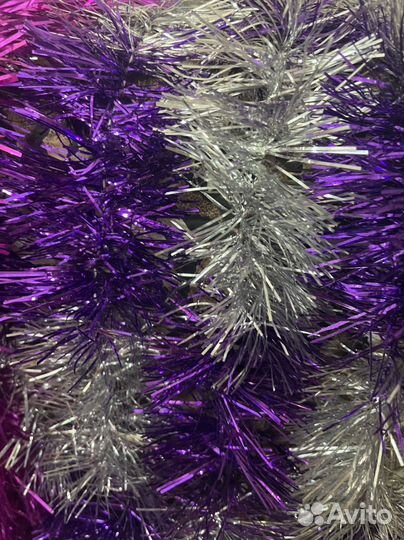 Елка искусственная, мишура