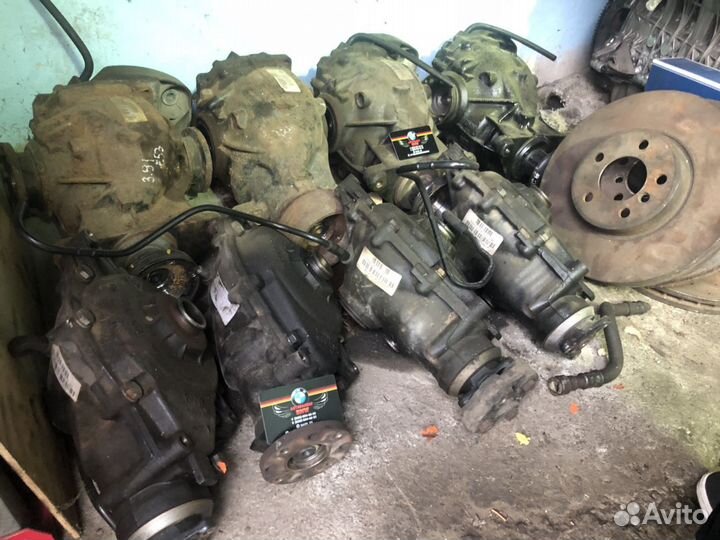 Передний редуктор бмв х5 e53 4.10