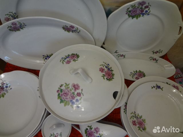 Столовый сервиз Дулево неполный