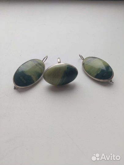 Серьги и кольцо