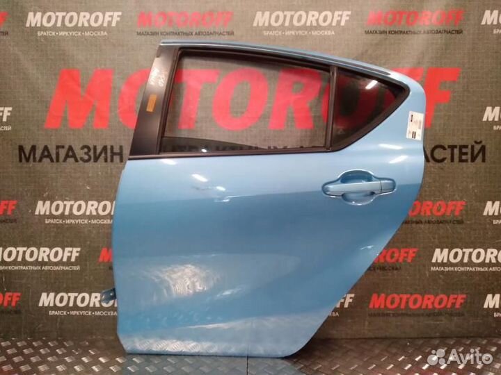 Дверь задняя L Аква NHP10 темная А215