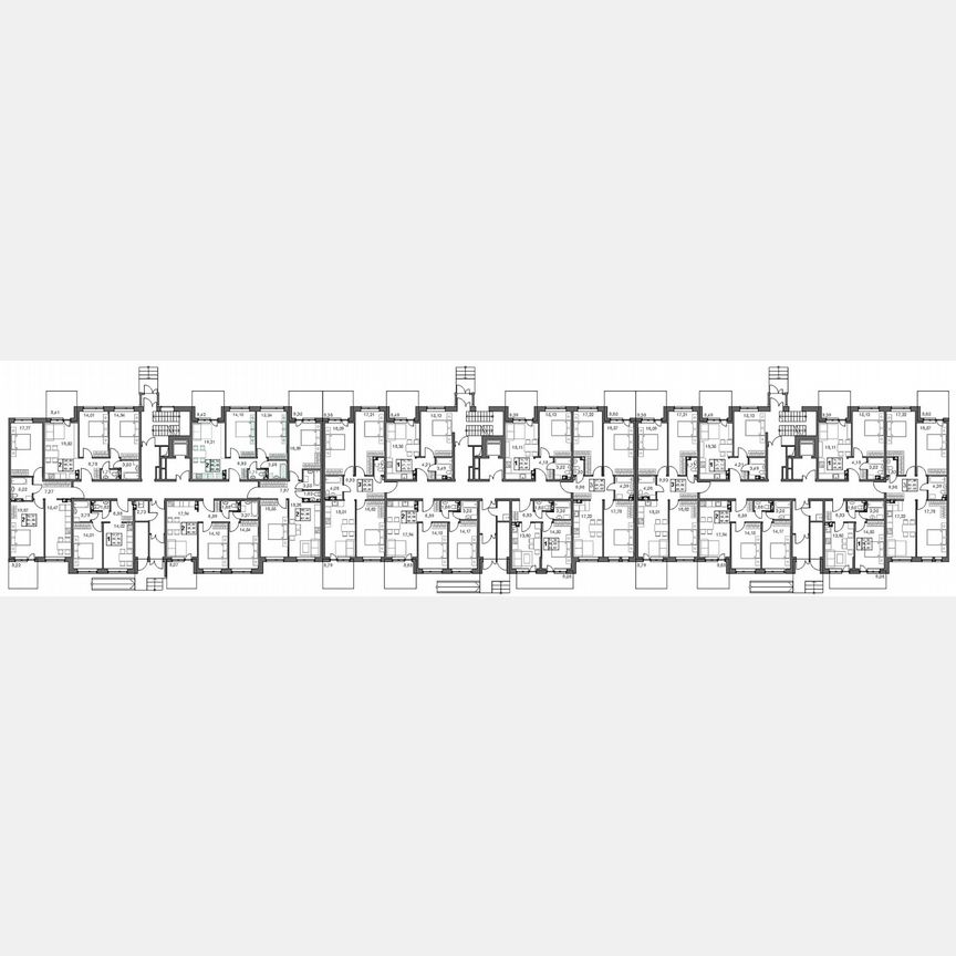 3-к. квартира, 89,8 м², 1/5 эт.