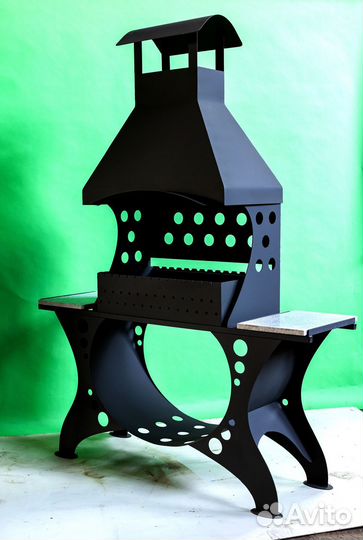 Мангал коптильня