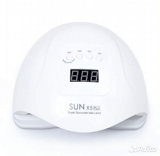 Гибридная LED/UV лампа для гель лака SUN x5 80вт