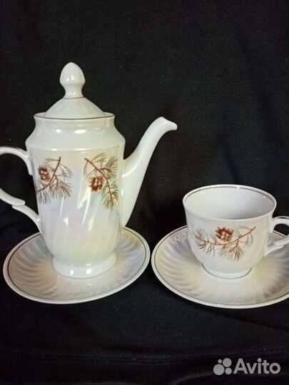 Кофейники фарфор