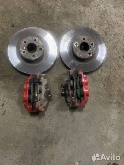 Супорта пердние 4pot wrx subaru