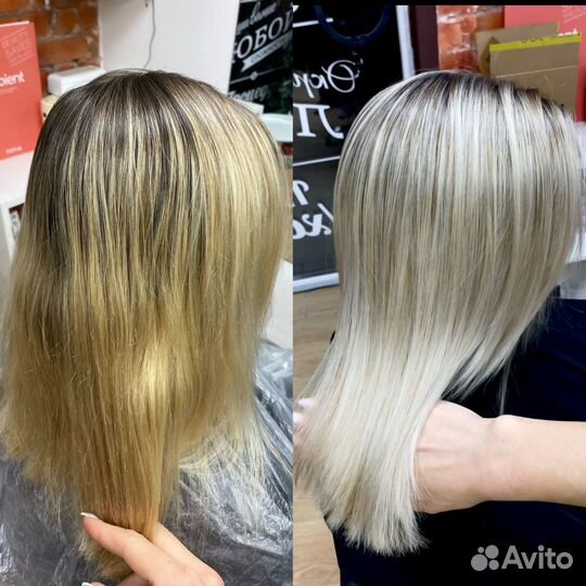 Окрашивание волос