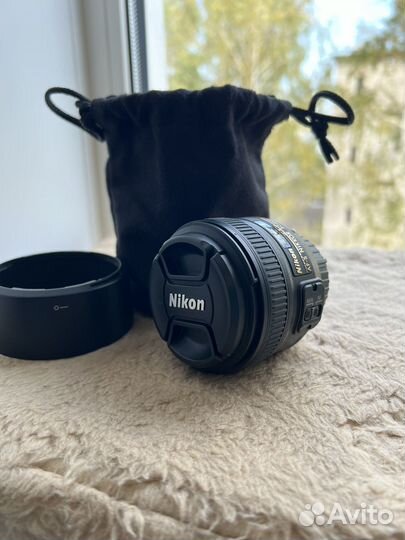 Объектив nikon 50mm f 1.8g af s nikkor
