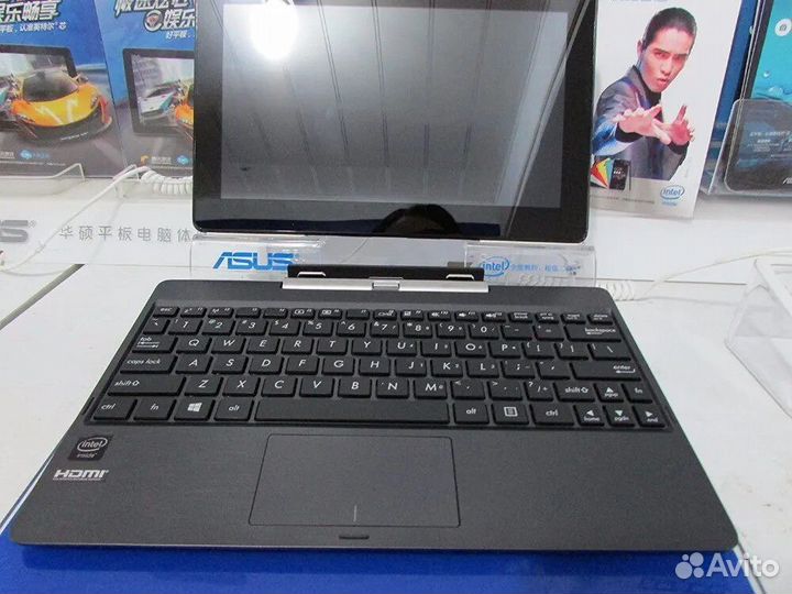 Сенсорный нэтбук-планшет 2в1 Asus 10.1