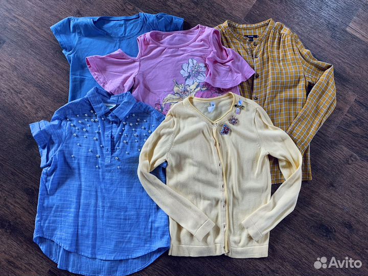 Одежда для девочки пакетом 134 146 152