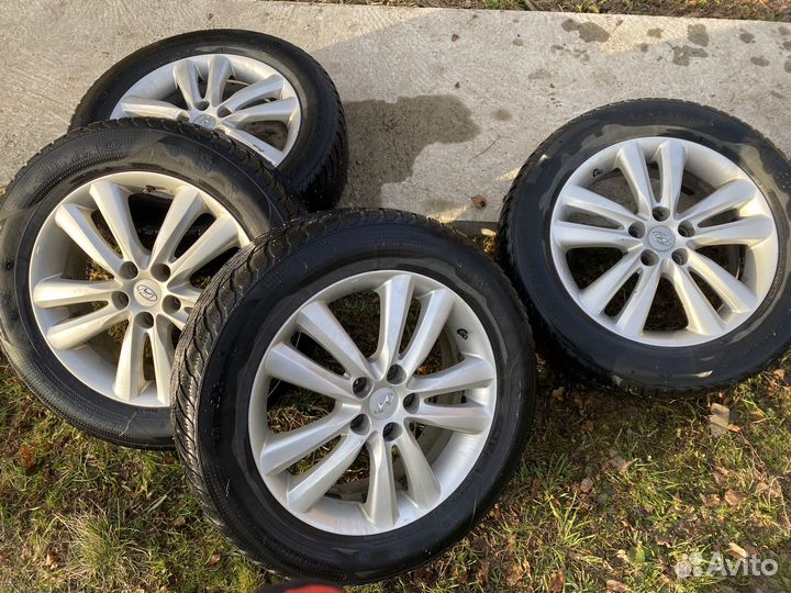 Колеса Hyundai r18 зимняя резина