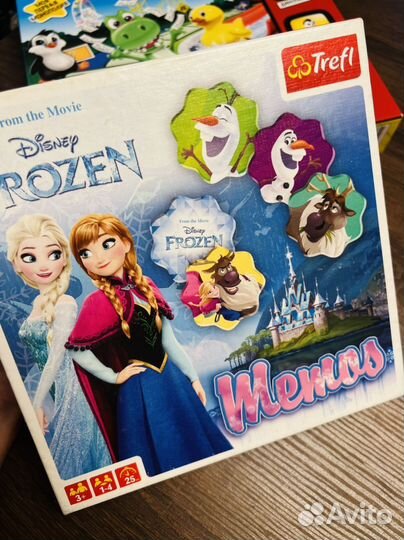 Игра настольная Memory Холодное сердце 3+