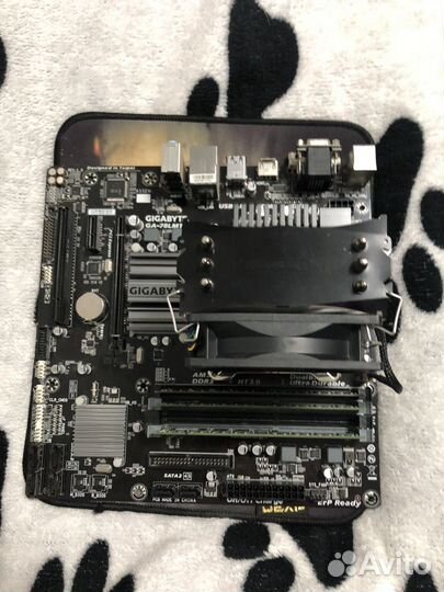 Мат. Плата, проц - fx 8320, башня, 12 Гб озу