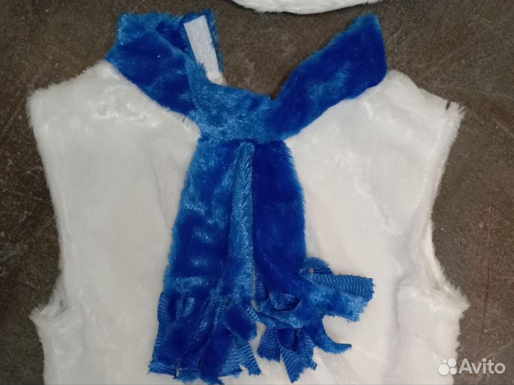 Новогодний костюм снеговика 116 122