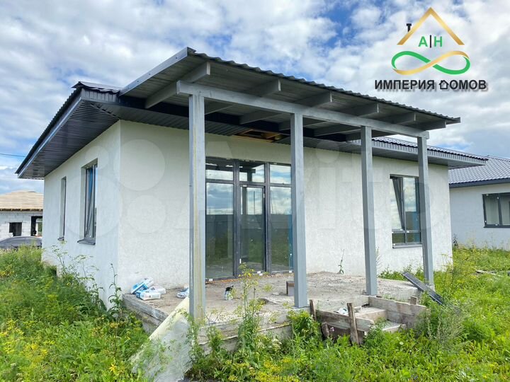 Коттедж 110 м² на участке 6,5 сот.