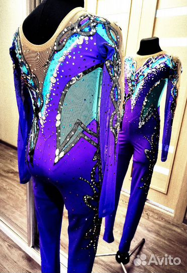 Костюм для фигурного кат., Худ. Гимнаст. 134-140