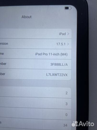 iPad pro 11 m4 1tb восстановленный