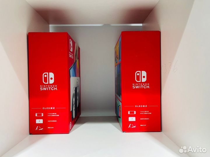 Прошитый Nintendo Switch Oled Neon +256Gb Новый