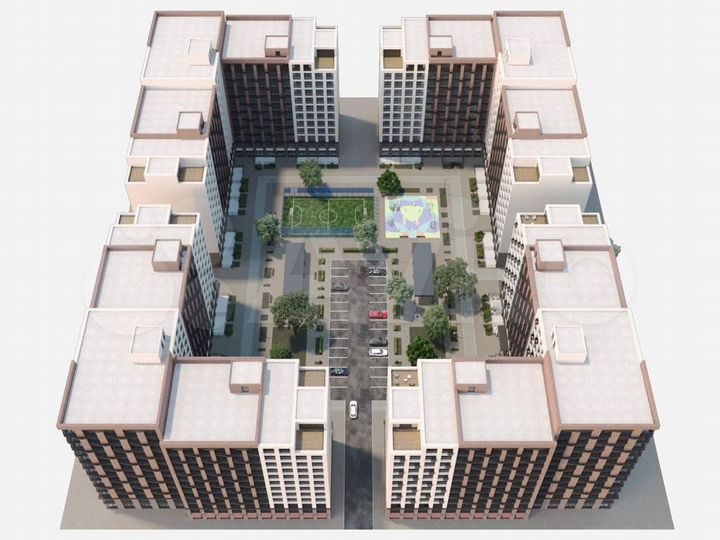 3-к. квартира, 109 м², 5/14 эт.