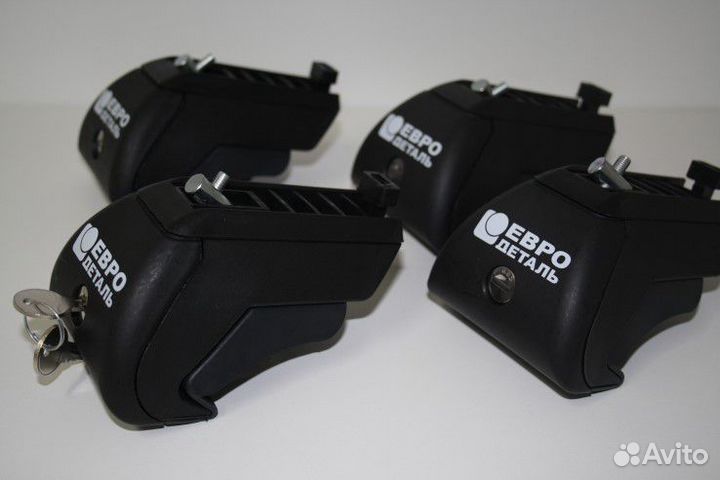 Комплект опор для автомобиля с рейлингами Евродета