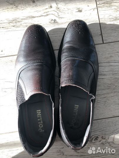 Туфли мужские кожа Италия 41 р-р