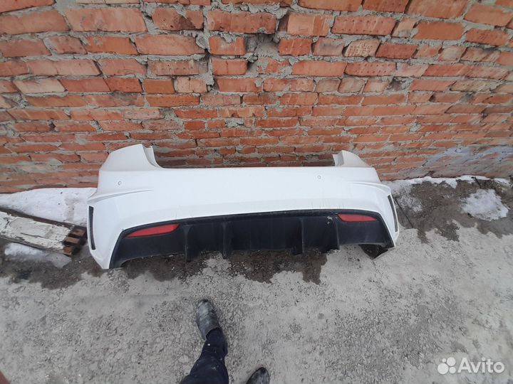 Бампер задний hyundai elantra