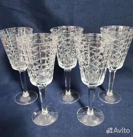 Фужеры хрустальные СССР