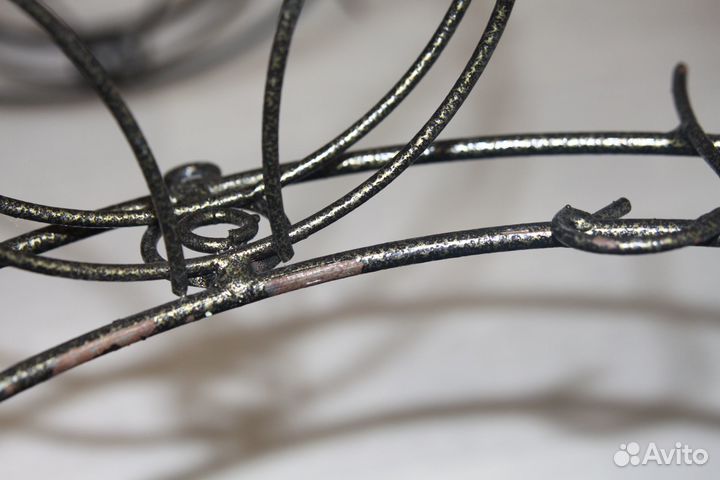 Подставка настенная для цветов на 3 горшка 2 штуки