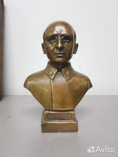 Бюст Берия бронза лзхл