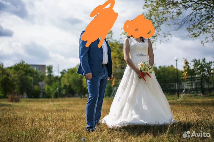 Свадебное платье 44 46