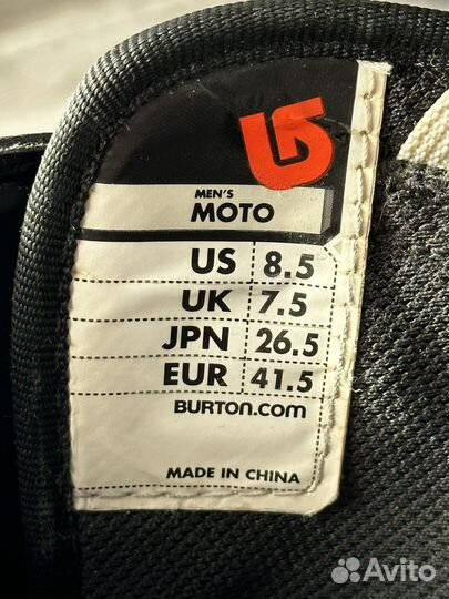 Ботинки для сноуборда Burton