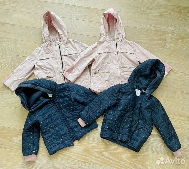 Куртки трансформеры zara для двойни