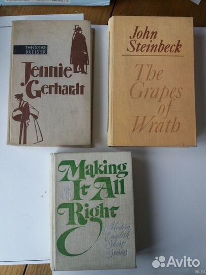 Художеств.литература на англ.языке. 9 книг