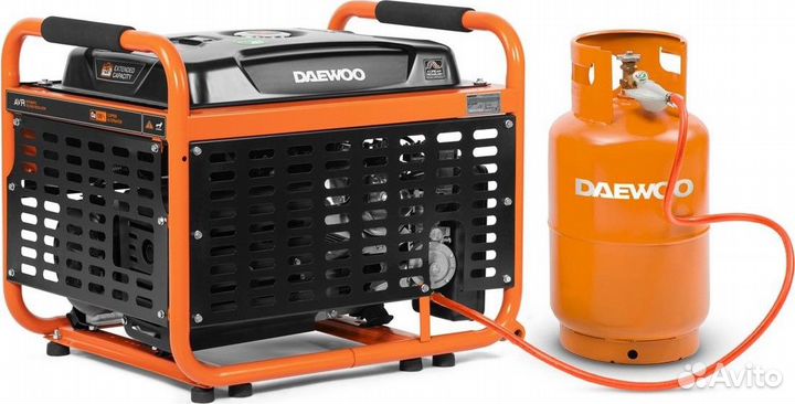 Генератор бензиновый daewoo GDA 7500 DFE (бензин/г