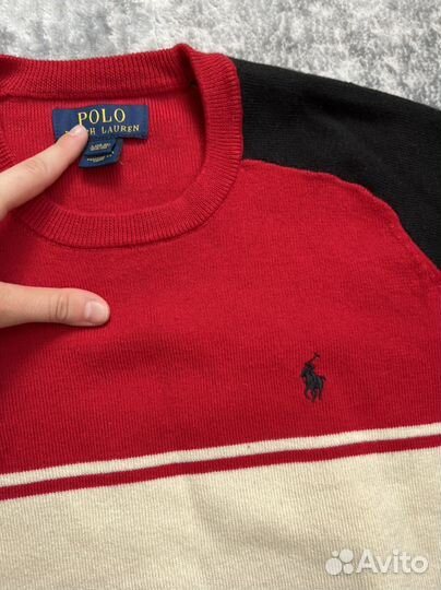 Оригинальный свитер polo Ralph Lauren