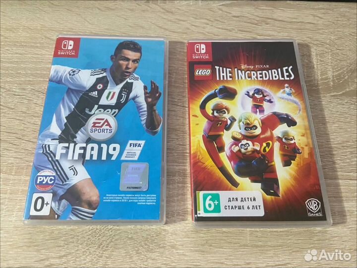 Fifa 19 / The incredibles / для Nintendo switch