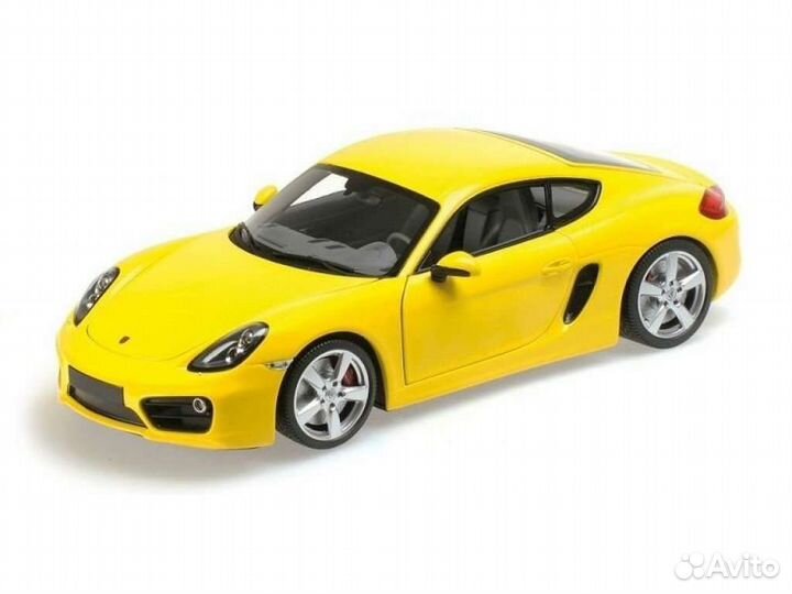 Модель Porsche Cayman minichamps 1/18