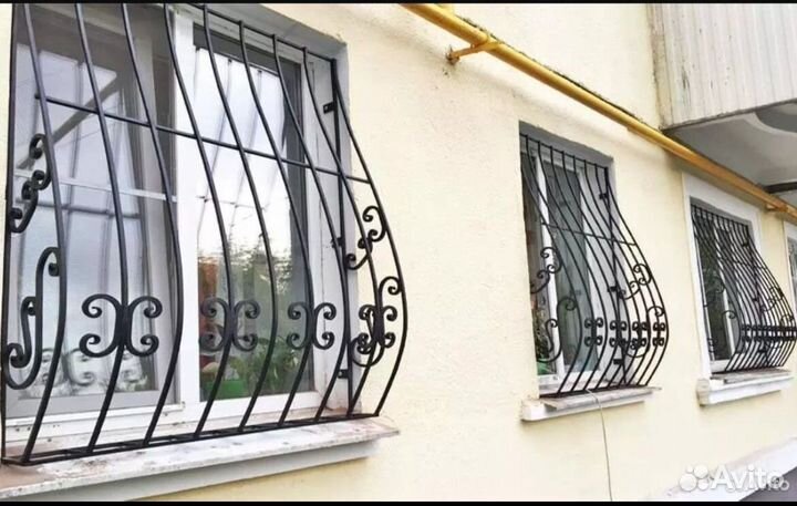 Кованные решётки на окна, балконы, лоджии