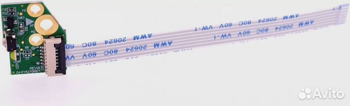 Плата с кнопкой включения HP Pavilion X360 13-au