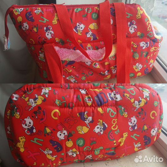 Переноски-пластик Triol/в самолет и сумка мягкая