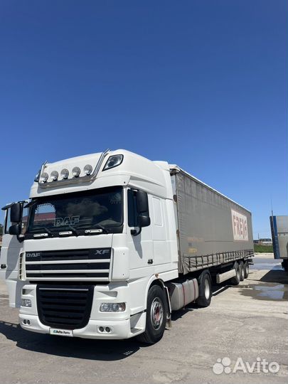 DAF FT XF 105.460 с полуприцепом, 2008