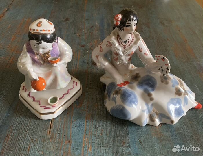 Фарфоровые статуэтки